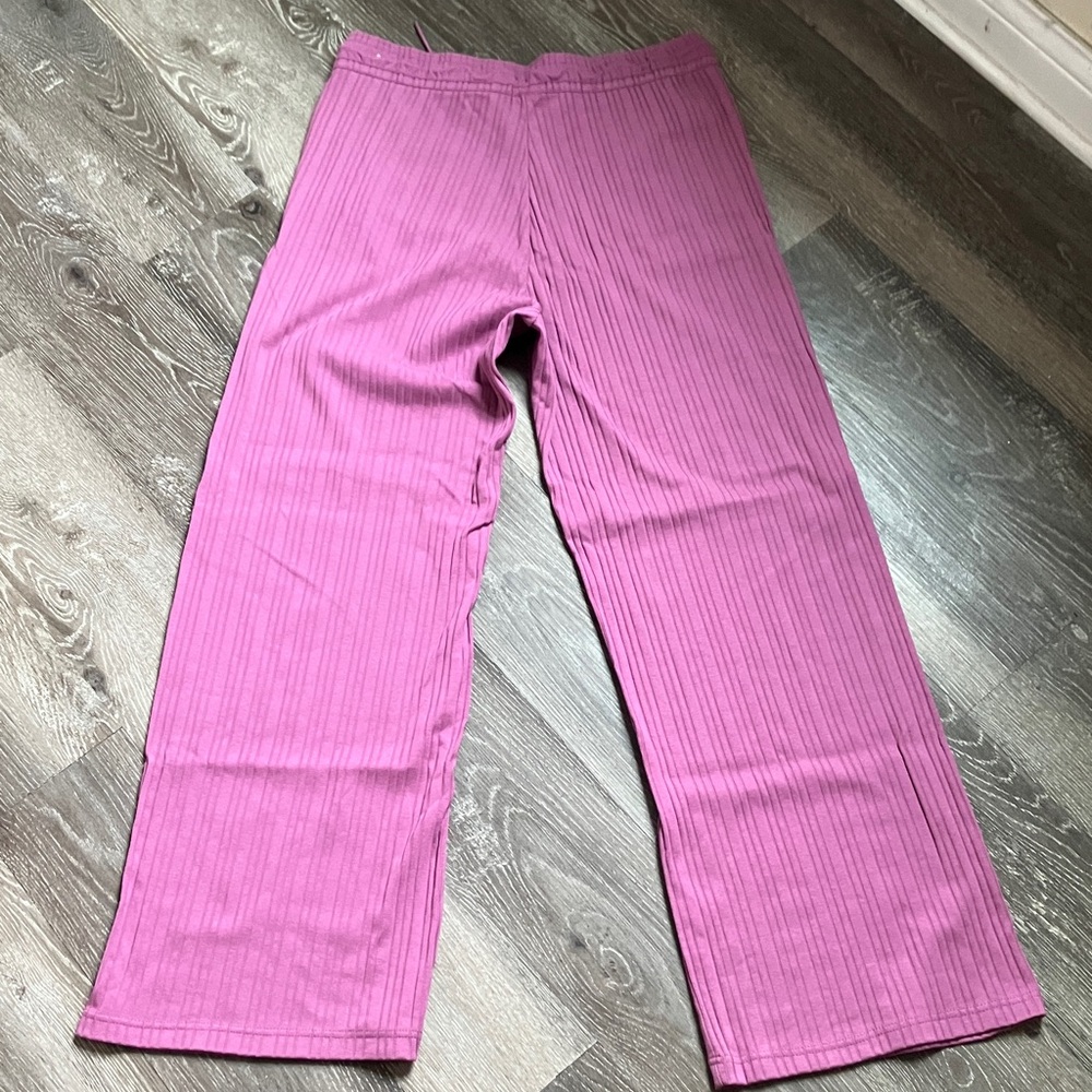 Nike Sportswear Ribbed Jersey High-Rise Wide-Leg Pants - Picture 7 of 14